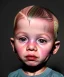 Placeholder: Pablo picasso toddler, full body, dramatic lighting, hyper realistic