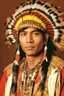 Placeholder: The standard passport-style headshot photo of the face of one young typical average-look american indian man for interview in indian traditonal cloth。The background of the photo is indian characteristic