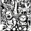 Placeholder: The Teletubbies Massacre, woodcut