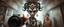 Placeholder: nephilim ai meat grinder camera meetup selfie smart transcendent innocent little humanoid shiva dhalsim with big hairdo pointing at camera
