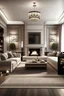 Placeholder: luxury design living room with cheminee