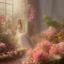 Placeholder: one big crystal subtle in a galactic ambiance with a beautiful girl, transparent flowers, delicate colors, in the foreground, full of details, smooth,soft light atmosphere, light effect concept art, smooth, extremely sharp detail, finely tuned detail, ultra high definition, 8 k, unreal engine 5, ultra sharp focus