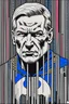 Placeholder: punisher sku;; julian assange in the style of Hiroshi Nagai