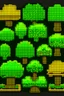 Placeholder: Top-Down Trees Pixel Art