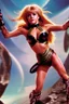 Placeholder: Barbarella in her iconic scenes