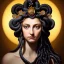 Placeholder: ultra detailed fullbody portrait of Medusa , extremely detailed digital painting, intrincate, extremely detailed face,crystal clear Big eyes, in the style of Caravaggio, mystical colors , perfectly centered image, perfect composition, rim light, beautiful lighting, 8k, stunning scene, raytracing