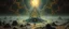 Placeholder: sleepy alien sacred geometry in the style of John Atkinson Grimshaw