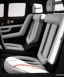 Placeholder: Ultra realistic back seat of limousine image, wide angle view, Alice and white rabbit, many color balls, circus clothing, long hair, smoke, feather long coat, soft color, highly detailed, unreal engine 5, ray tracing, RTX, lumen lighting, ultra detail, volumetric lighting, 3d, finely drawn, high definition, high resolution.