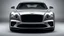 Placeholder: a luxury sedan car with aggressive front, with circular headlights like bentley