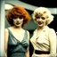 Placeholder: Clara bow and marilyn monroe