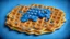 Placeholder: bluewaffle with. cheese