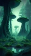 Placeholder: alien forest landscape