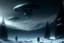 Placeholder: image of aliens declaring war in there ufo in winter