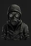 Placeholder: character with gas mask dressed in black