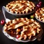 Placeholder: a nice apple pie with cherrys on it