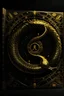 Placeholder: golden ouroboros book cover