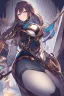 Placeholder: scene girl invader zed