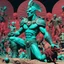 Placeholder: (crazy psychedelic high res 3D anaglyph photo by Ray Harryhausen) LEGION X: he has proven to have an endless array of identities living and growing inside him