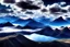 Placeholder: clouds, big mountains, water, science fiction landscape, photography, ultra hd 4k, hyperrealism