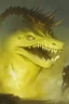 Placeholder: Sci-fi carnivorous monster; a neo-surrealistic, expressionistic, steampunk version of Giger