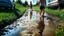 Placeholder: puddle hopping to the final days of summer