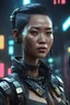 Placeholder: cyberpunk female kebaya indonesia, Raw, 8k, realistic