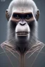 Placeholder: old ape alien, full body, evil, 8k, with hairs, finely detailed, photo realistic, HR Giger style