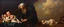 Placeholder: master oil painting by Rembrandt,some are born and some a dying
