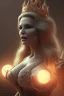 Placeholder: Jennifer Coolidge as evil queen in black leather, busty, cleavage, angry, stern look. character design by cory loftis, fenghua zhong, ryohei hase, ismail inceoglu and ruan jia. unreal engine 5, artistic lighting, highly detailed, photorealistic, fantasy