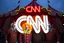 Placeholder: a group of clowns in front of the circus with a CNN logo