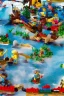 Placeholder: kids lake lego world