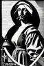 Placeholder: Puritan Propaganda; black and white with several shades of brown; Socialist Realism; Constructivism