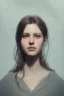 Placeholder: a female portrait, upclose, clear, majestic, flow, illustration, concept art, by Greg Rutkowski, Sung Choi, Mitchell Mohrhauser, Maciej Kuciara, Johnson Ting, WLOP