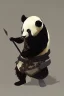 Placeholder: Panda in samurai armour