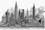 Placeholder: newyork graphic line drawing