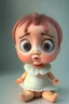 Placeholder: 3d doll thinking expression