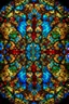 Placeholder: Stained glass window fractal style