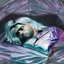 Placeholder: Kurt Cobain sleeping in holographic foil