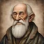 Placeholder: a Dutch Renaissance era caricature illustration of a wizened and aged elder apothecary highly detailed facial features, painted in the style of Pieter Brueghel the Elder , Hieronymus Bosch, and Gerald Scarfe aged canvas, craquelure finish, archaic masterpiece, 4k