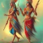 Placeholder: femme oiseau indien hallucination