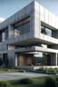 Placeholder: large concrete concept mansion
