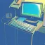 Placeholder: Masterpiece, High Focus, Retro Computer, retro pc,