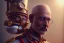 Placeholder: portrait of Atul Bhardwaj bald, steampunk, lego, unreal 5, octane render, cinema4d, dynamic lighting, dramatic lighting, 4k, redshift render, highly detailed, hyper realistic