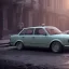 Placeholder: an old Audi a4 estate car ultra realistic,concept, 4k ,on street,8k resolution, high-quality, fine-detail, parked in crowded city winter