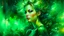 Placeholder: collage, old paper, slightly worn edges, alcohol ink, hyperdetail, portrait of a translucent woman surrounded by a rich dark green background with a slight mist and otherworldly glow, which creates a dreamy and ethereal atmosphere, Anna Razumovskaya, Anna Dittmann, Luis Royo