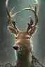 Placeholder: Sorrow cyber optimized deer, 8k resolution, realistic, intricate, 8k resolution, high-quality, fine-detail, digital art, detailed matte, volumetric lighting, dynamic lighting, photorealistic