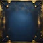 Placeholder: Hyper Realistic Black, Navy-Blue & Glowing-Golden Abstract Retro Grunge-Fancy-Frame-Texture