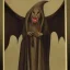 Placeholder: Cthulhu as a vampire bat as a Russian Orthodox man