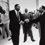 Placeholder: Martin Luther King Jr and Jerry Seinfeld shaking hands