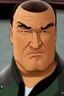 Placeholder: Steven Seagal actor cartoon 2d